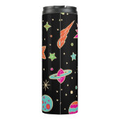 Der Name "Kids' Back to School Space Rocket" Thermosbecher (Rückseite)