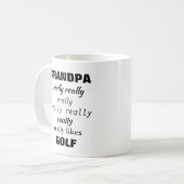 Der Name mag wirklich (oder Lieben) Betreff Kaffeetasse (Vorderseite Links)