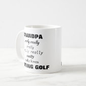 Der Name mag wirklich (oder Lieben) Betreff Kaffeetasse (Vorderseite Links)