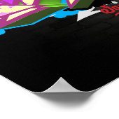 Der Name Makayla in Graffiti Poster (Ecke)