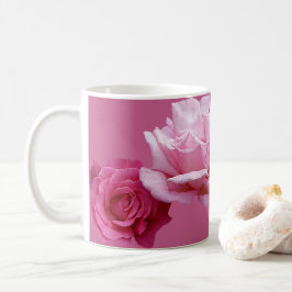 Der Name Miriam hübsch rosa Rosa Rosa Blütenblume Kaffeetasse