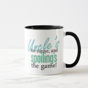 Der Name Onkels und Verderbens des Spiels Tasse