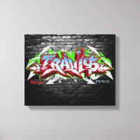 Der Name Travis in graffiti