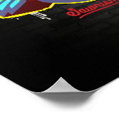 Der Name Tyler in Graffiti Poster (Ecke)