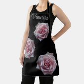 Der Name Vanessa hübsch rosa rosa rosa boho Schürze (InSitu)