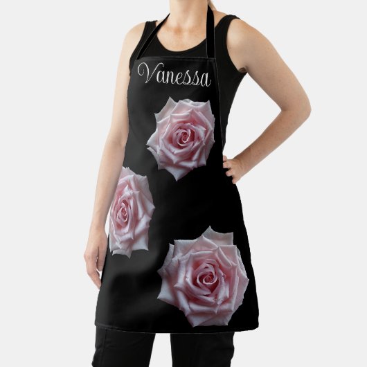 Der Name Vanessa hübsch rosa rosa rosa boho Schürze (InSitu)