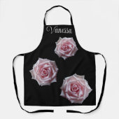 Der Name Vanessa hübsch rosa rosa rosa boho Schürze (Vorderseite)