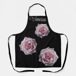 Der Name Vanessa hübsch rosa rosa rosa boho Schürze