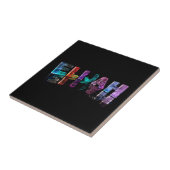 Der Namenselija in 3D beleuchtet (Fotografie) Fliese (Seite)