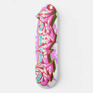 Der NamensElizabeth in den Graffiti Skateboard