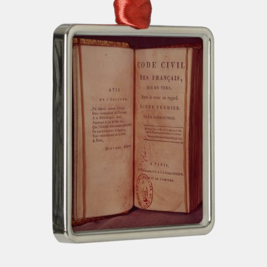 Der napoleonische Code Ornament Aus Metall (Rechts)