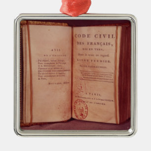 Der napoleonische Code Ornament Aus Metall