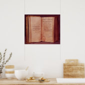 Der napoleonische Code Poster (Küche)