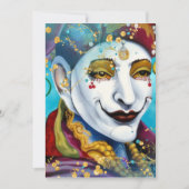 Der Narr Feiertagskarte (Vorderseite)