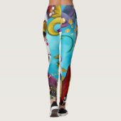 Der Narr Leggings (Rückseite)