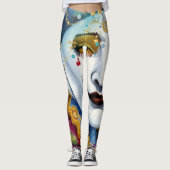 Der Narr Leggings (Vorderseite)