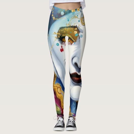 Der Narr Leggings (Vorderseite)