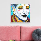 Der Narr Leinwanddruck (Insitu (Wohnzimmer))