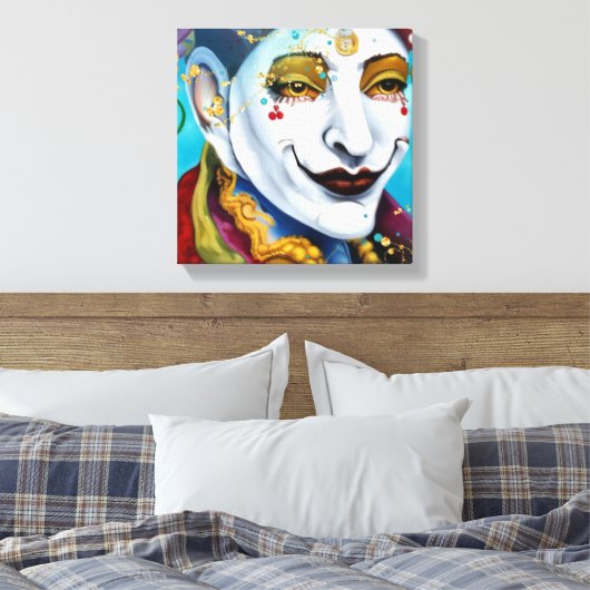 Der Narr Leinwanddruck (Insitu (Schlafzimmer))