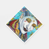 Der Narr Serviette (Ecke)