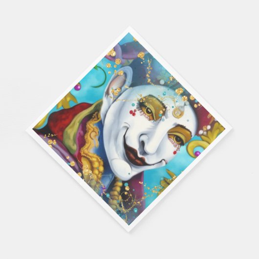 Der Narr Serviette (Ecke)