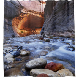 Der Narrows Zion Nationalpark Utah Duschvorhang