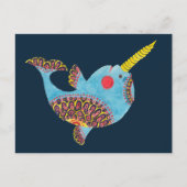 Der Narwhal Postkarte (Vorderseite)
