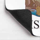 Der Narwhal Whisperer Mousepad (Ecke)