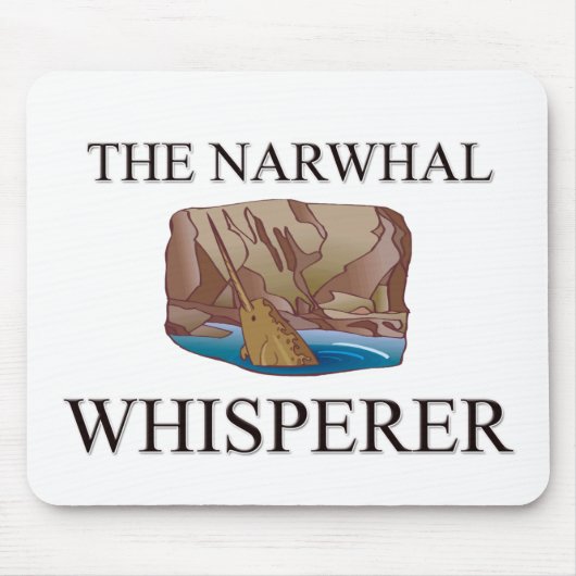 Der Narwhal Whisperer Mousepad (Vorne)