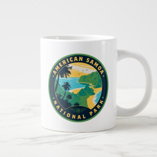 Der Nationalpark Amerikanisch-Samoas Jumbo-Tasse (Rechts)