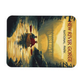 Der Nationalpark der New River Gorge Magnet (Horizontal)