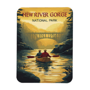 Der Nationalpark der New River Gorge Magnet