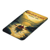 Der Nationalpark der New River Gorge Magnet (Linke Seite)