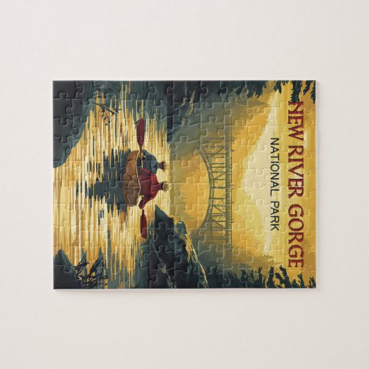 Der Nationalpark der New River Gorge Puzzle (Horizontal)