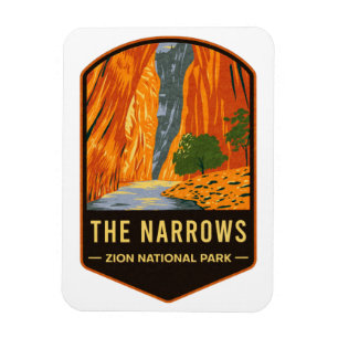 Der Nationalpark Narrows Zion Magnet