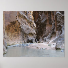 Der Nationalpark Narrows Zion Poster