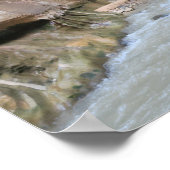Der Nationalpark Narrows Zion Poster (Ecke)