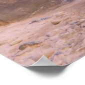 Der Nationalpark Narrows Zion Poster (Ecke)
