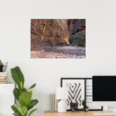 Der Nationalpark Narrows Zion Poster (Heimbüro)