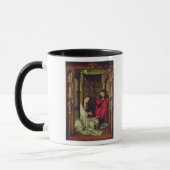 Der Nativity, links Flügel eines Triptychons, Tasse (Links)