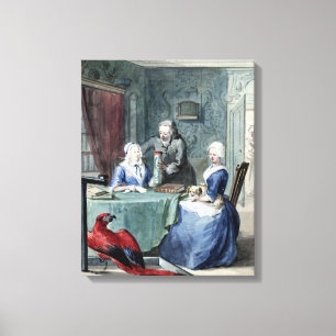 Der Naturwissenschaftler Leinwanddruck