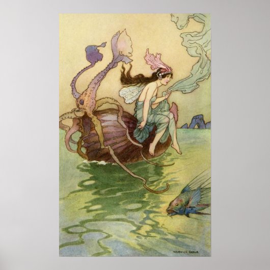 Der Nautilus ist mein Boot von Warwick Goble Poster (Vorne)