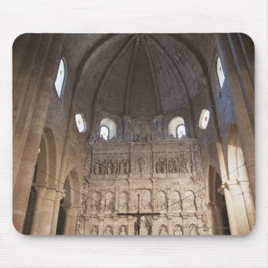 Der Nave des Klosters von Santa Maria De Poblet Mousepad (Vorne)