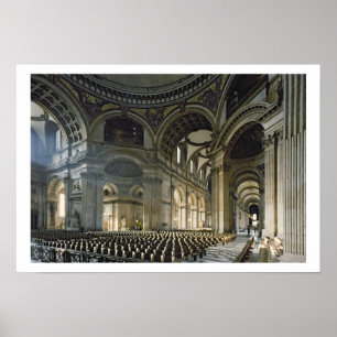 Der Nave von St Paul Kathedrale (Foto) Poster