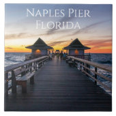 Der Neapel-Pier in Florida Fliese (Vorderseite)