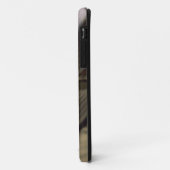 Der Nebel umgibt vier Boote, die angedockt sind. Case-Mate iPhone Hülle (Hinten/Links)