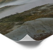 Der Nebel vom Little Missouri liegt im Poster (Ecke)