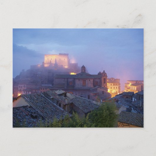 Der Nebel von Soriano Postkarte (Vorderseite)