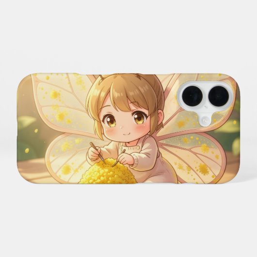 Der Nektarkünstler.1 iPhone 16 Hülle (Rückseite (Horizontal))