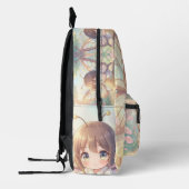Der Nektarkünstler.2 Bedruckter Rucksack (Links)